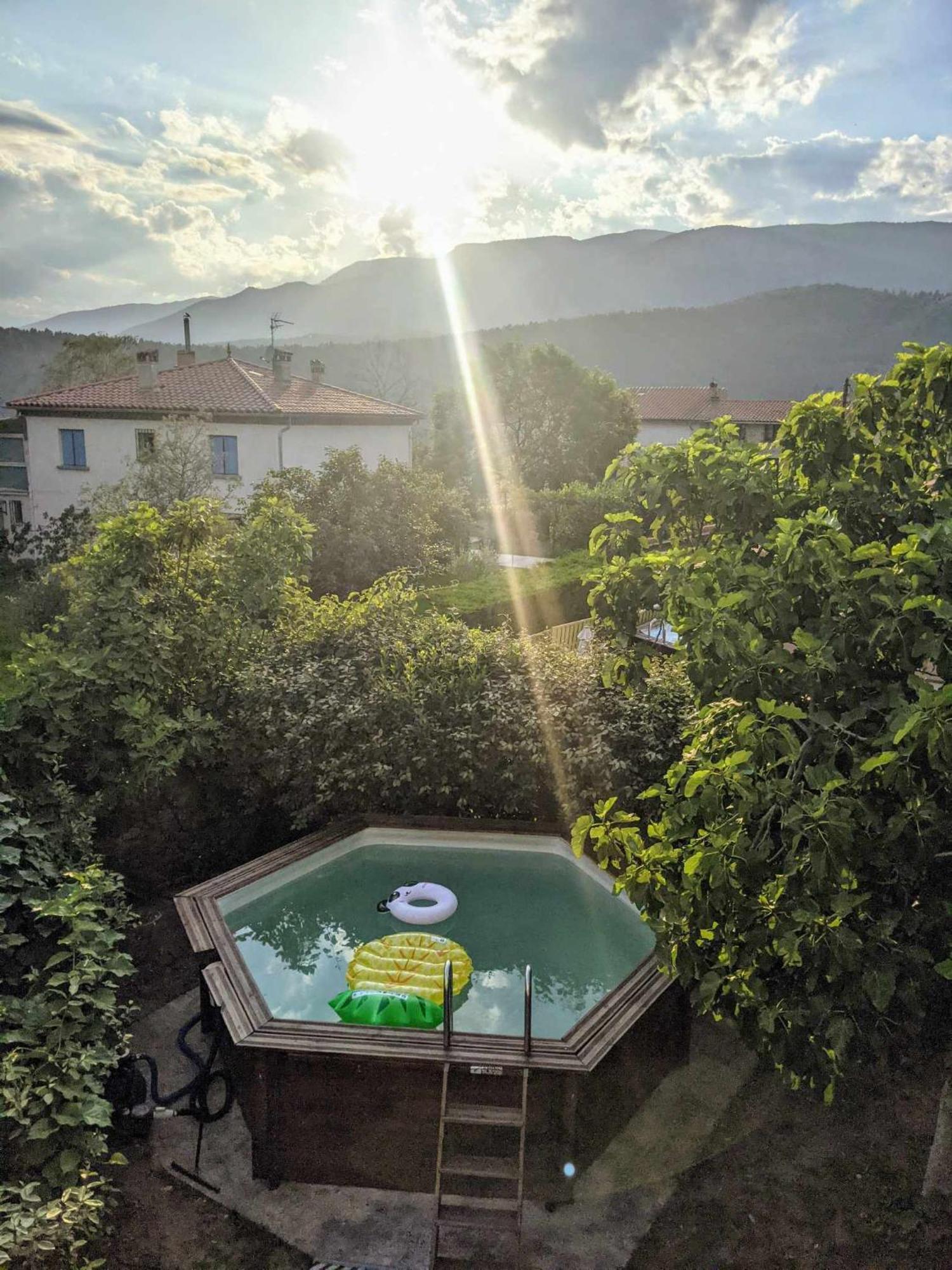 El Sola - Appartement Avec Acces Piscine Et Jardin Corneilla-de-Conflent Ngoại thất bức ảnh
